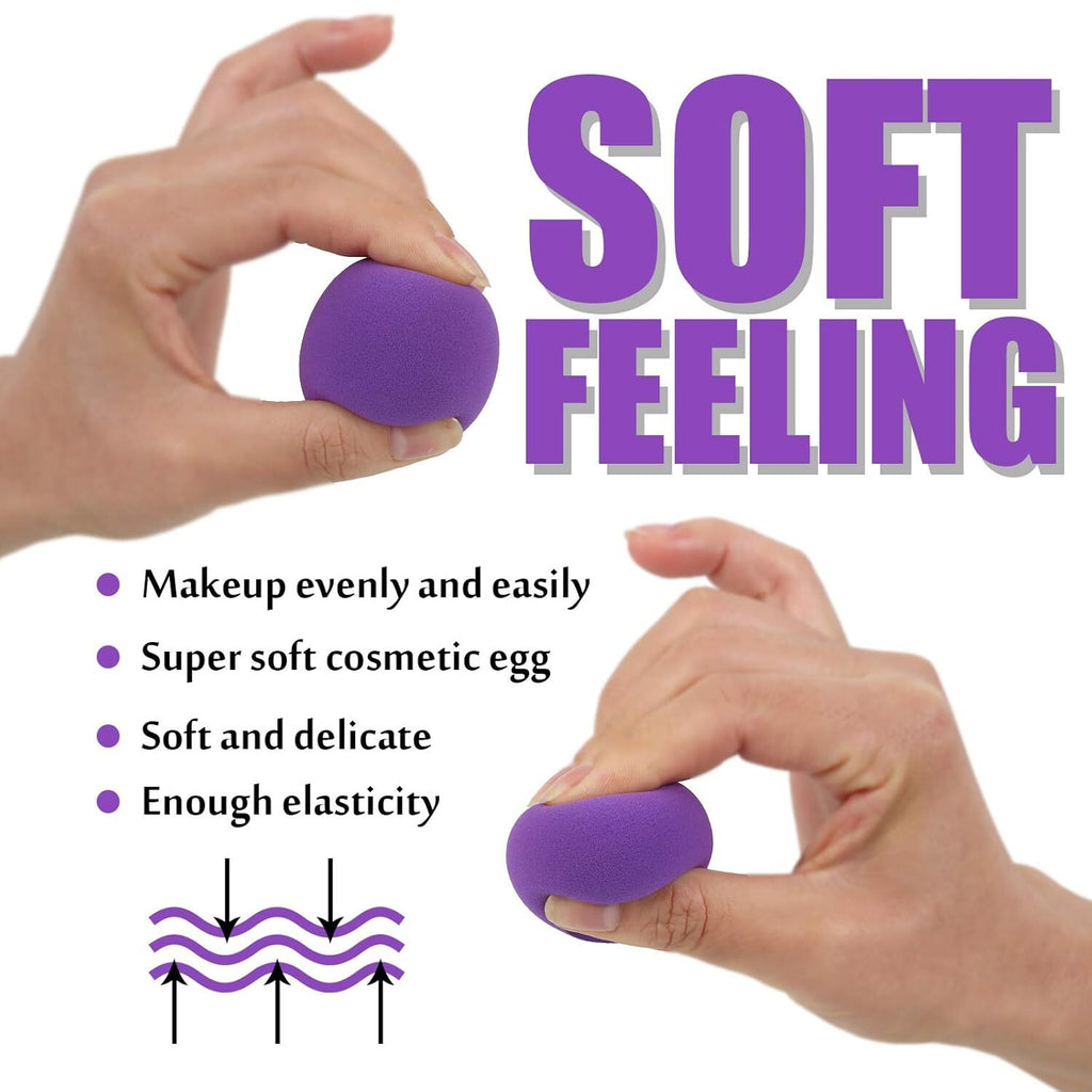 Sponge Blender Beauty Sponge Set 12Pcs and Beauty Foundation Sponge