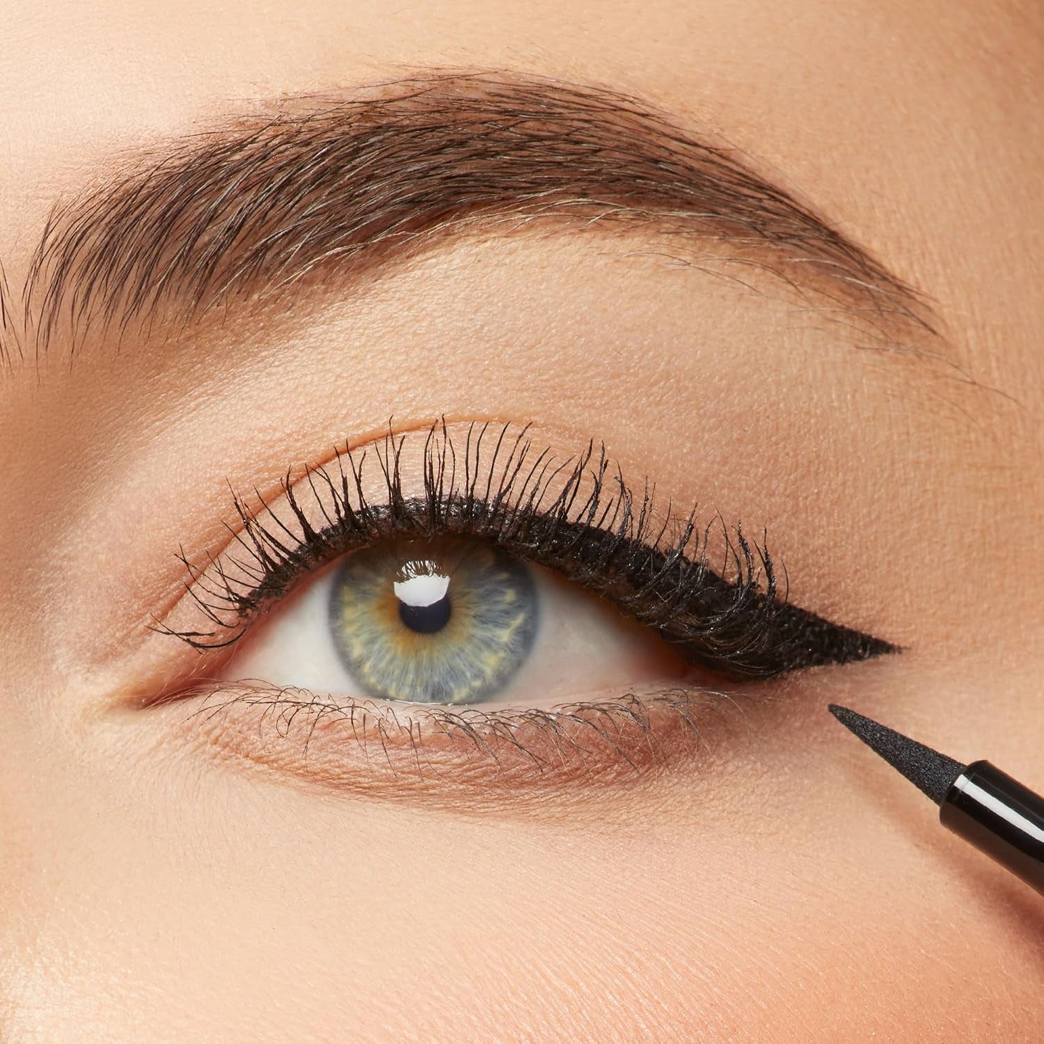 Tarte Sex Kitten Liquid Liner – Liquid Eyeliner Pen with Castor Oil for Bold, Nourished Lashes, Waterproof, All-Day Wear, Easy to Apply, Vegan & Cruelty-Free, Full Size, Black
