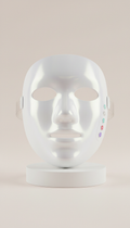 LED face mask with radiant aura settings