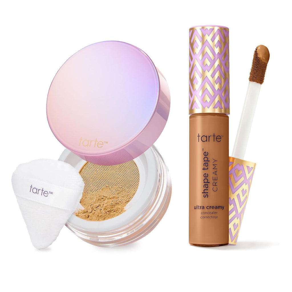 Tarte Shape Tape Creamy Concealer and Creaseless Setting Powder