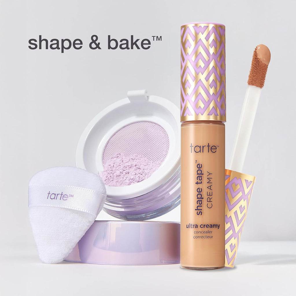 Tarte Shape Tape Creamy Concealer and Creaseless Setting Powder